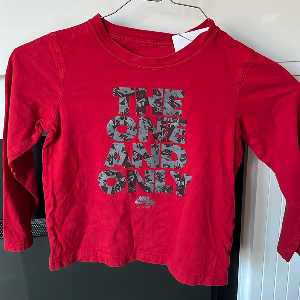 Nike red long sleeve 7